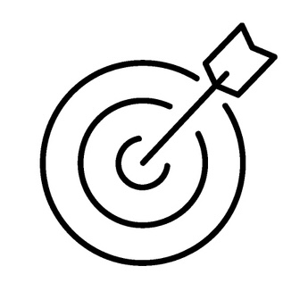 Core value set of web icons in line style. Core values icons for web and mobile app. Performance, innovation, goals, integrity, customer, commitment, quality, teamwork. Vector illustration