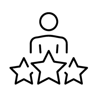 Core value set of web icons in line style. Core values icons for web and mobile app. Performance, innovation, goals, integrity, customer, commitment, quality, teamwork. Vector illustration